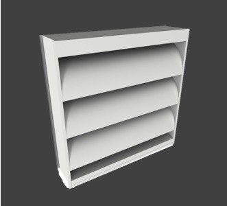 QA/QAF – Acoustic Louvers