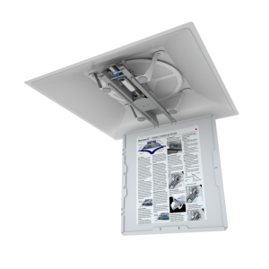 Thermal Powered Square Plaque VAV Diffuser